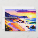 Recherche de pacifique vœux cartes Aquarelle