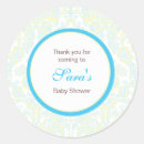 Recherche de damas autocollants Baby shower