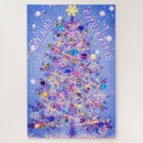Zoek naar versierd puzzels Kerstboom
