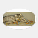 Recherche de de chat de halloween autocollants Chute