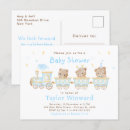 Recherche de bébé à bord cartes postales Petit garçon