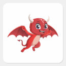 Recherche de satan autocollants Rouge
