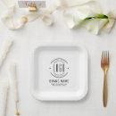 Recherche de un logo assiettes Minimaliste