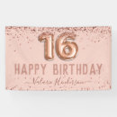 Recherche de rose gold banderoles Célébration