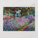 Recherche de iris monet cartes postales Fleurs