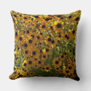 Recherche de yeux jaunes coussins Fleurs