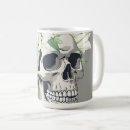 Recherche de memento mori tasses Crâne
