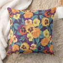 Recherche de illustration botanique coussins Violet