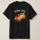 Recherche de sushi cat tshirts Kawaii