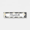 Recherche de floral plaques de porte Blanc