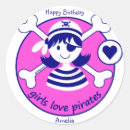 Zoek naar meisjes piraat stickers Piratenpartij