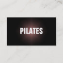 Zoek naar yoga klasse visitekaartjes Pilates