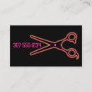 Zoek naar scissors visitekaartjes Roze
