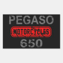 Recherche de cycliste rectangles autocollants Moto
