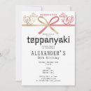 Recherche de restaurant japonais invitations Fête d'anniversaire japonaise