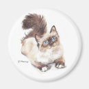 Recherche de chats de chant magnets Dessin