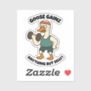 Zoek naar cartoon gans stickers Grappig
