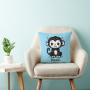 Recherche de singe coussins Pépinière