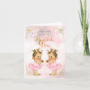 Recherche de jumelles vœux cartes Bébé