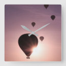 Zoek naar hete luchtballon klokken Reis