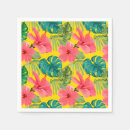 Zoek naar hibiscus bloemen servetten Palmbladeren