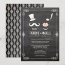 Recherche de lèvres invitations Moustache et lèvres