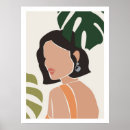 Recherche de visage femme posters Abstract
