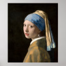 Recherche de peinture vermeer posters Fille