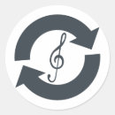 Recherche de feuilles de musique autocollants Guitare