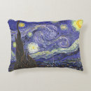 Recherche de nuit étoilée coussins Van gogh