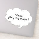 Recherche de bulle de pensée autocollants Blanc