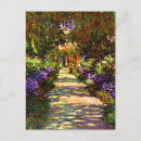 Recherche de jardin de monet cartes postales Rose
