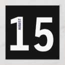 Recherche de calendrier invitations Noir