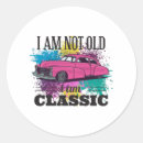 Recherche de voitures anciennes autocollants Classique