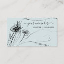 Recherche de dessin botanique cartes visite Fleurs