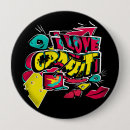 Zoek naar rode lippen buttons Liefde