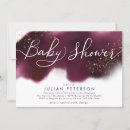 Recherche de burgundy baby shower invitations Hiver
