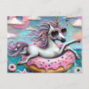 Recherche de licorne drôle cartes postales Ai généré
