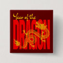 Recherche de dragon rouge badges Nouvel an chinois