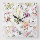 Recherche de motif floral horloges Conception