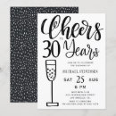 Recherche de joyeux de anniversaire invitations Noir et blanc