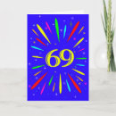 Recherche de 69 ans anniversaire cartes Amusant