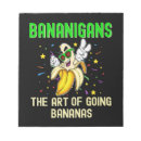 Recherche de bananes blocsnotes Nourriture