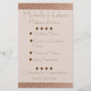 Recherche de maquillage de beauté prospectus Rose doré