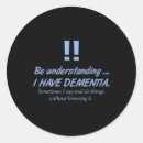 Recherche de démence autocollants Cerveau
