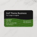 Recherche de professionnel de golf cartes visite Club