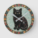 Recherche de chance horloges Chat chanceux