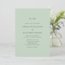 Recherche de vert menthe invitations Simple