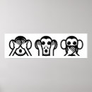 Zoek naar 3 wijze apen posters Schattig