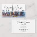 Recherche de skyline visitenkarten Entreprise